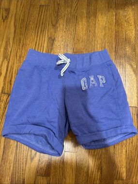 GAP Girls Lavender Drawstring Sweat Shorts